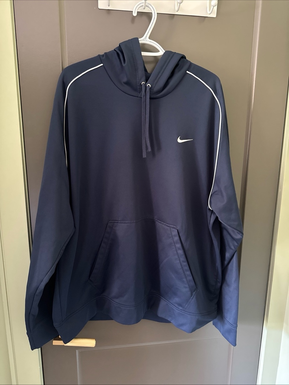 Men’s Nike Navy Hooded Sweatshirt, Sz XXL, great condition
